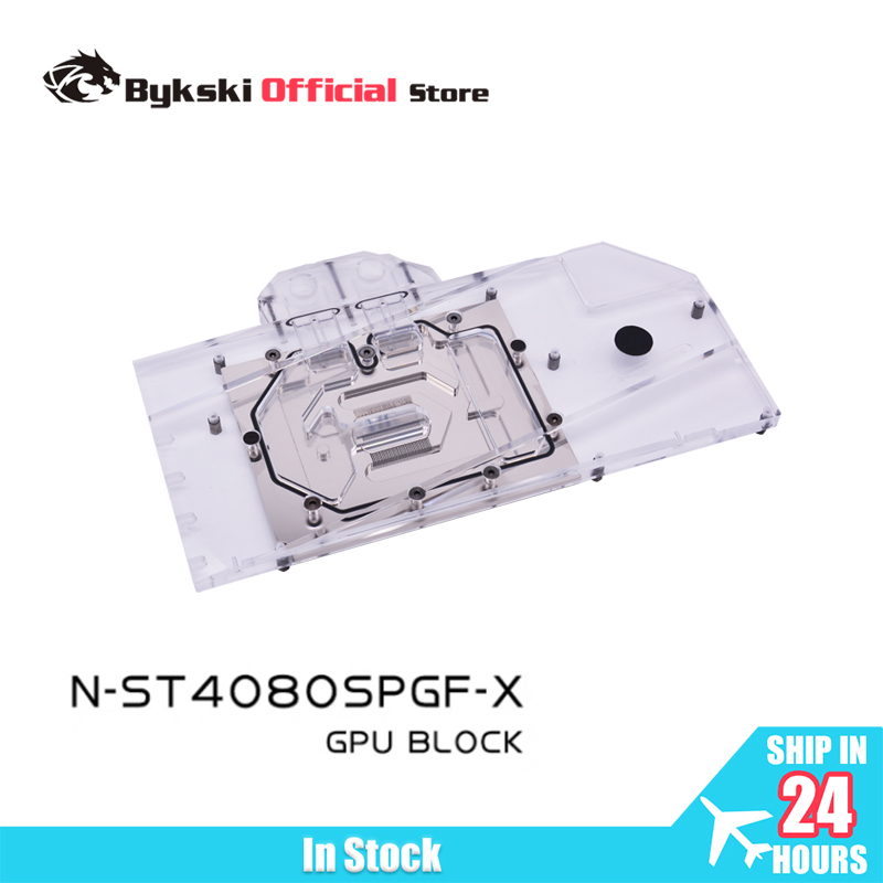 Rtx 4080 Water Cooling Block - บล็อก GPU Bykski N-ST4080SPGF-X สำหรับ Zotac