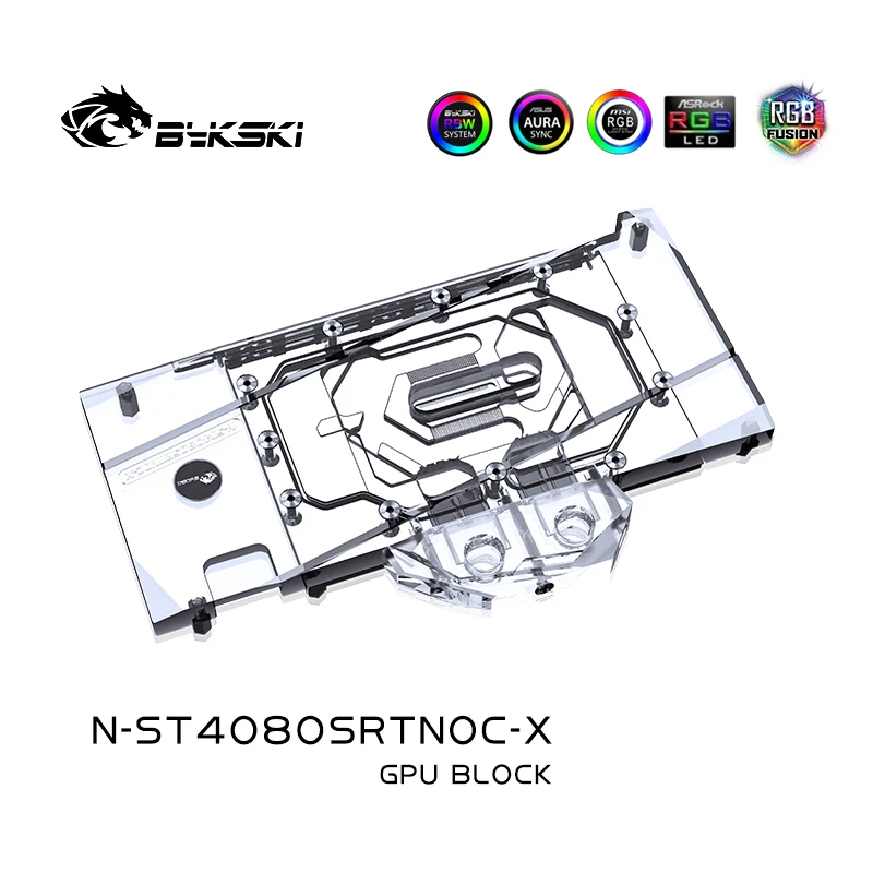 Bykski N-ST4080SRTNOC-X GPU บล - Rtx 4080 Water Cooling Block บทวิจารณ์และราคา