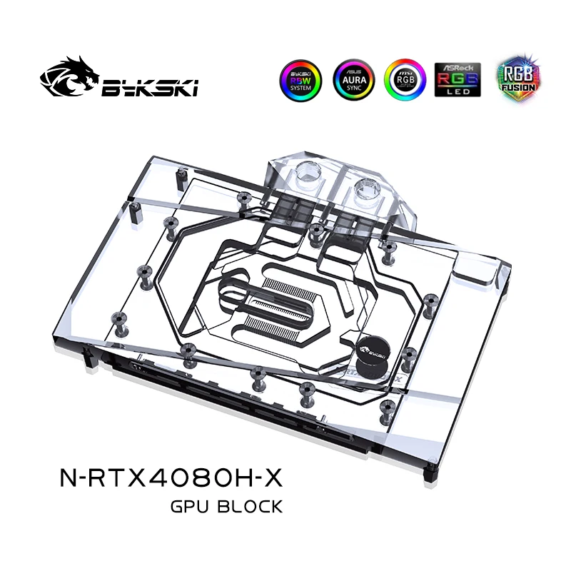 บีกสกี้ N-RTX4080H-X GPU บล็อก - Rtx 4080 Water Cooling Block บทวิจารณ์และราคา